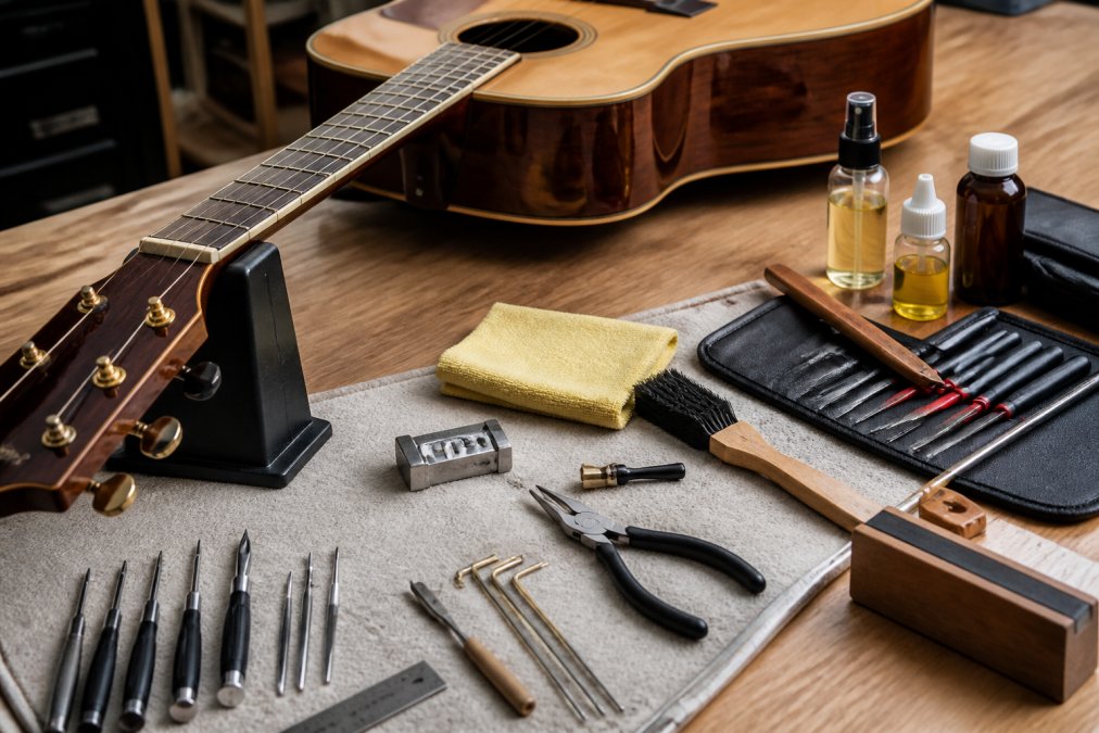 Essential Guitar Maintenance Tools 2026